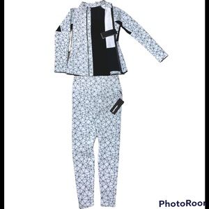 3PACK-Clara Jacket-White Print
